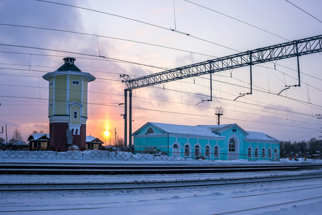 Водонапорная башня. Фото В. Головина, 2015 г.